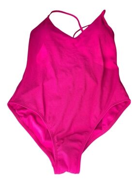 Shade & Shore Hot Pink One-Piece Swimsuit